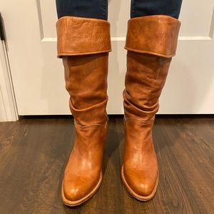 Frye Heeled Slouch Boots
